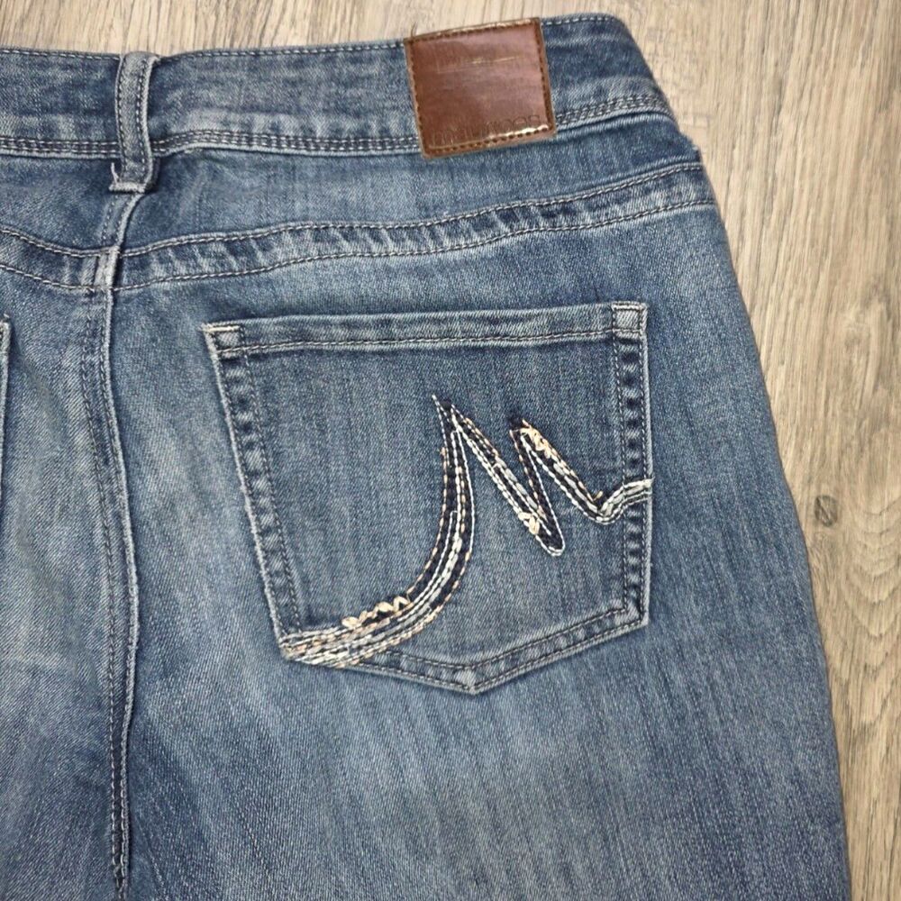 Retro Vibes! Maurices Vintage Darkwash Petite Bootcut Jeans Size 8 Short - Picture 8 of 8